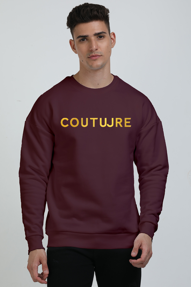 Crimson Legacy Sweatshirt - Signature Collection by COUTUURE