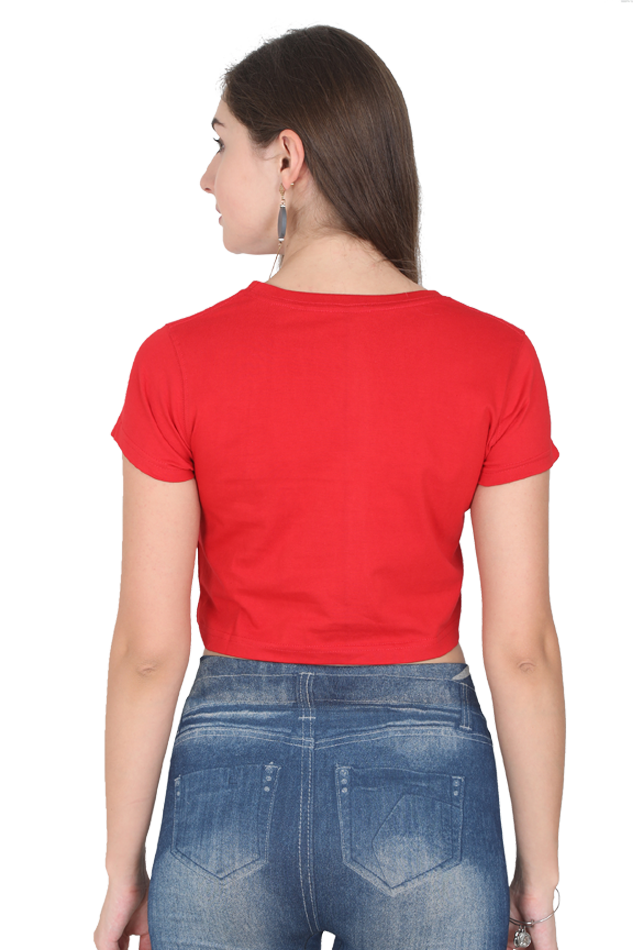 Le Crépuscule Carmin Crop Top