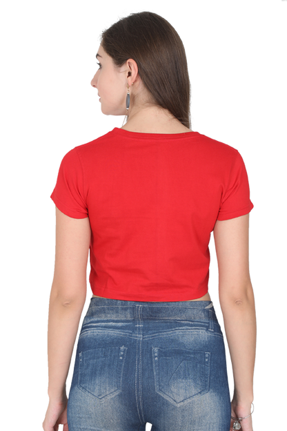 Le Crépuscule Carmin Crop Top