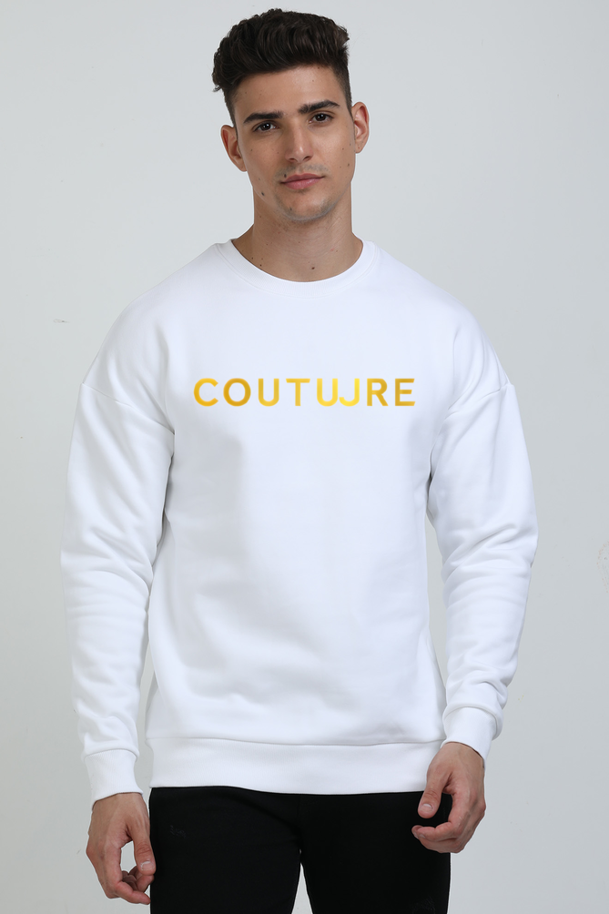 "Pure Essence" White Sweatshirt — Signature Collection by Coutuure