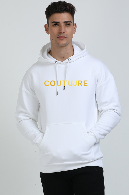 Signature Coutuure White Hoodie for Men