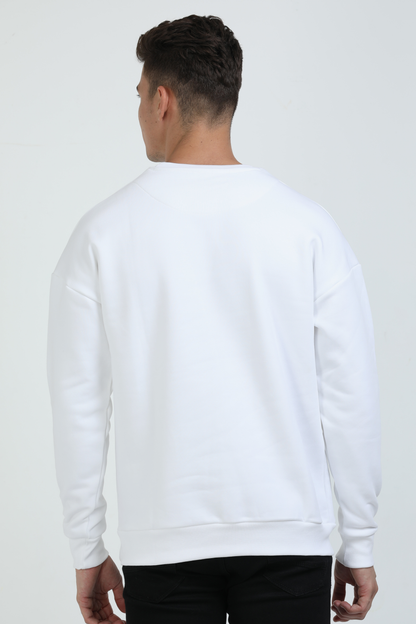 "Pure Essence" White Sweatshirt — Signature Collection by Coutuure