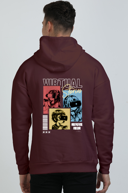 Your Reality Maroon Hoodie for Men - Stylish Maroon Hoodie for Men for Comfortable Fashion