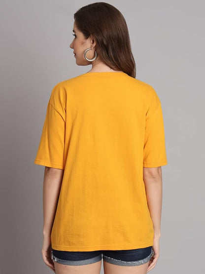"Golden Glow" Oversized T-Shirt