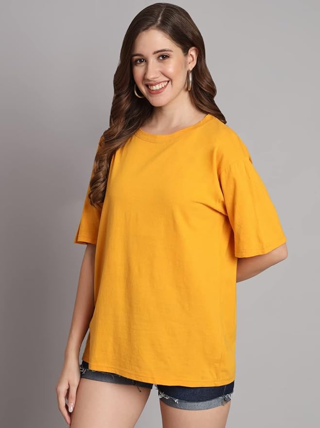 "Golden Glow" Oversized T-Shirt