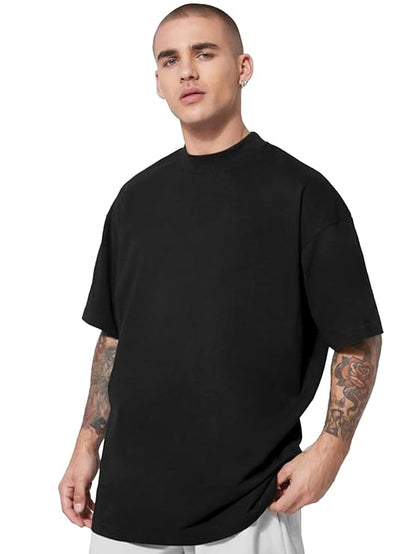 "Plain Eternal Black" Oversized T-Shirt