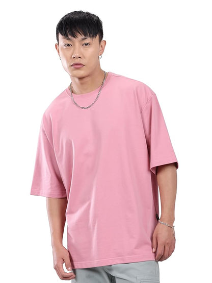 "Blush Aura" Oversized T-Shirt