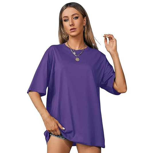 "Amethyst Aura" Oversized T-Shirt