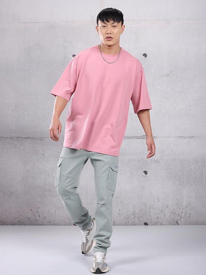 "Blush Aura" Oversized T-Shirt