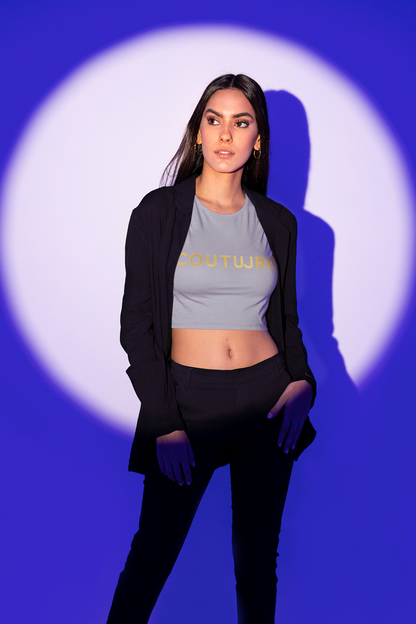 Silver Haze Top - COUTUURE Premium Collection Signature Design