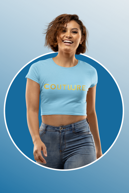 L’Horizon Azurin Crop Top