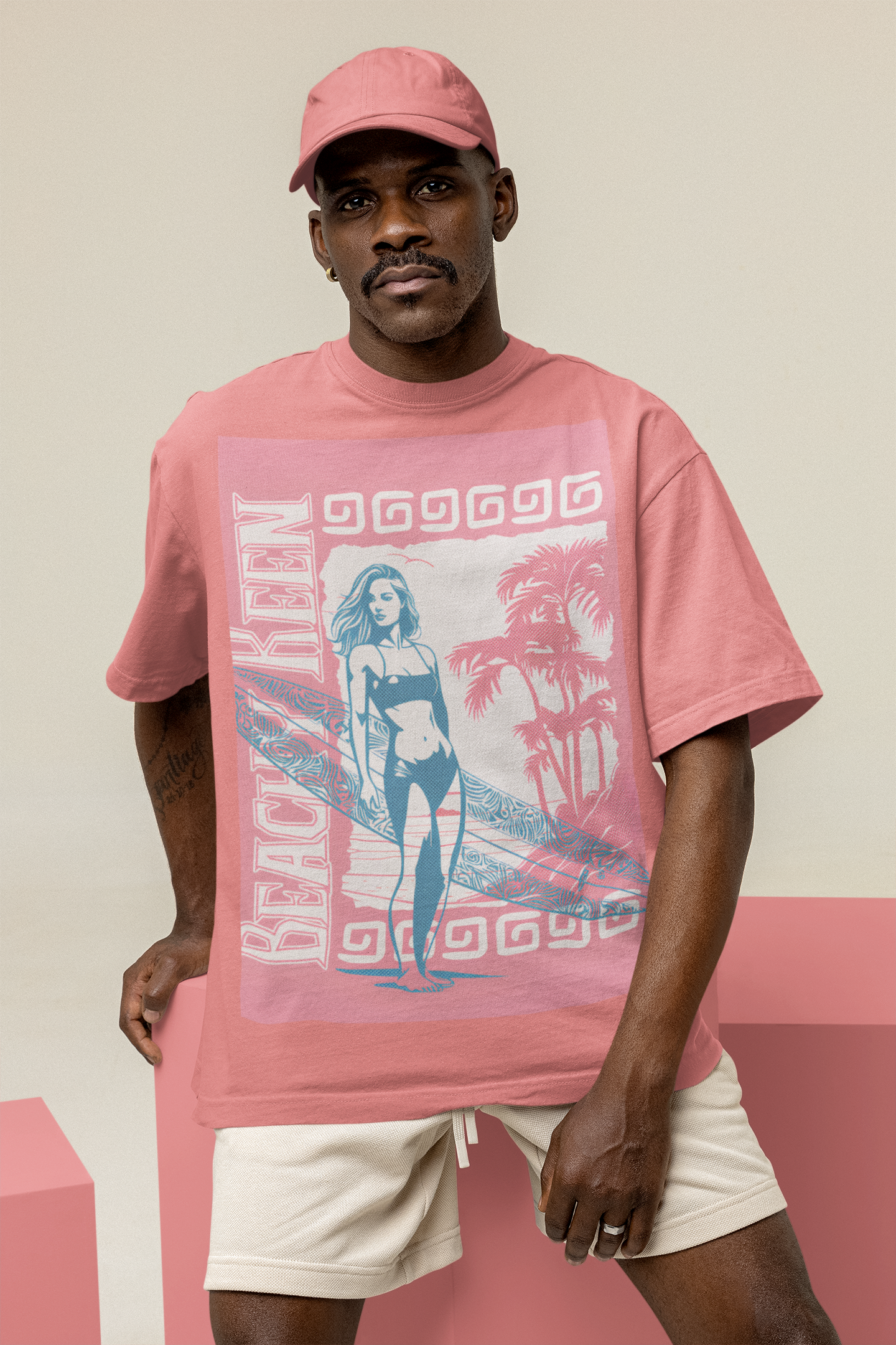 "Sunset Siren" Oversized T-Shirt