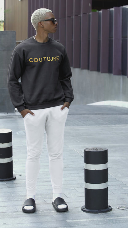 "Men in Black" Sweatshirt — Signature Collection by COUTUURE