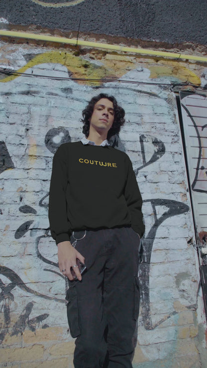 "Men in Black" Sweatshirt — Signature Collection by COUTUURE