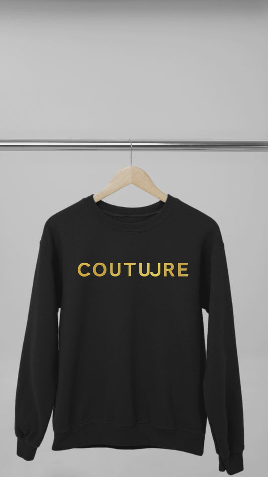 "Men in Black" Sweatshirt — Signature Collection by COUTUURE