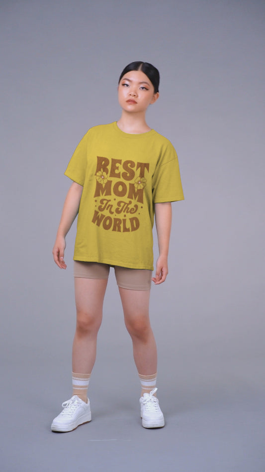 "SuperMOM Vibes" Oversized T-Shirt