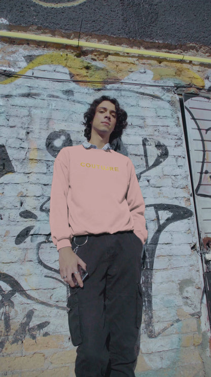 Blush Valor Sweatshirt - Signature Collection by COUTUURE