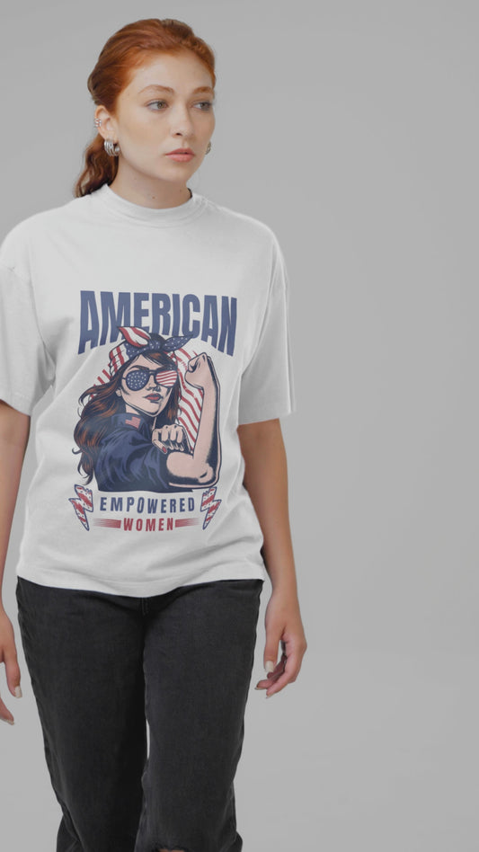 "Empower Her" White T-Shirt