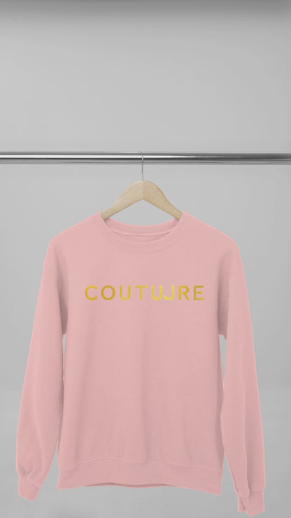 Blush Valor Sweatshirt - Signature Collection by COUTUURE
