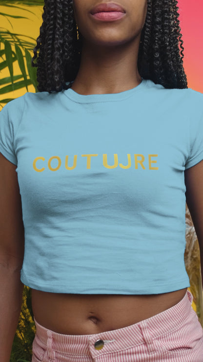 L’Horizon Azurin Crop Top