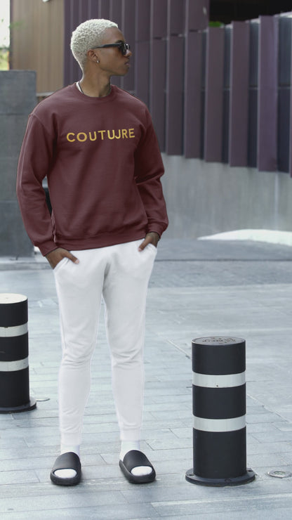 Crimson Legacy Sweatshirt - Signature Collection by COUTUURE